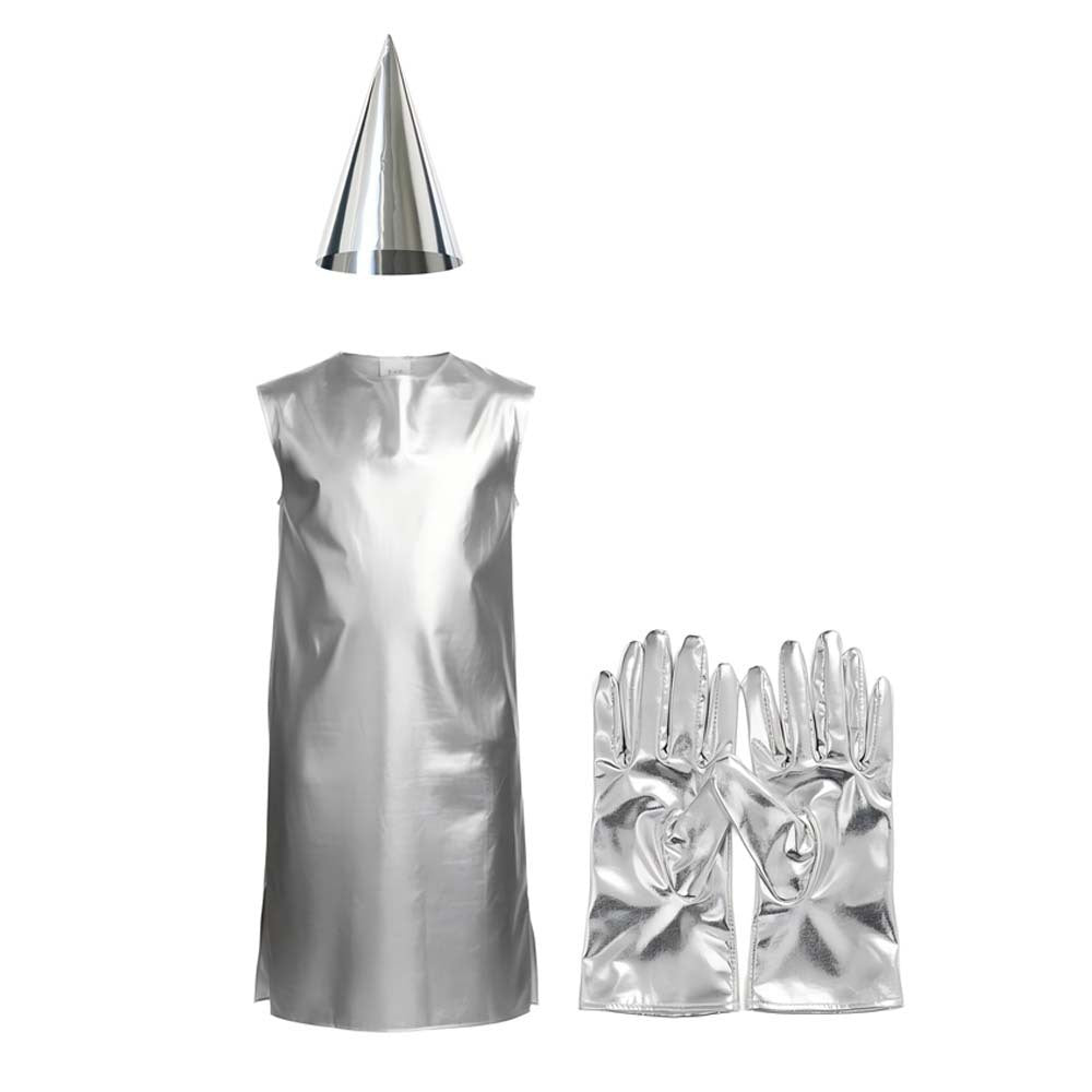 Alice in Wonderland Tin Man Cosplay Costume Halloween Role Play Stage Play Costume