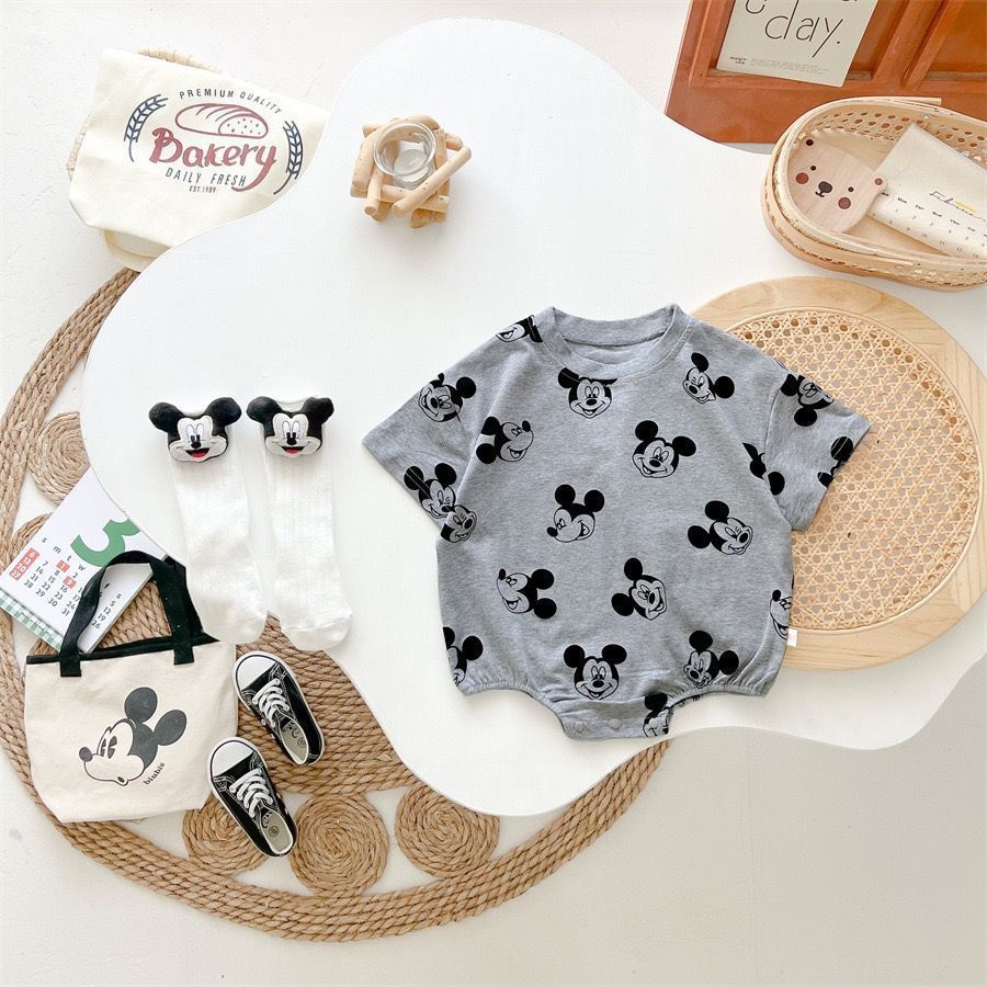 Short Sleeve Romper Lightweight Half Sleeve Baby Onesie