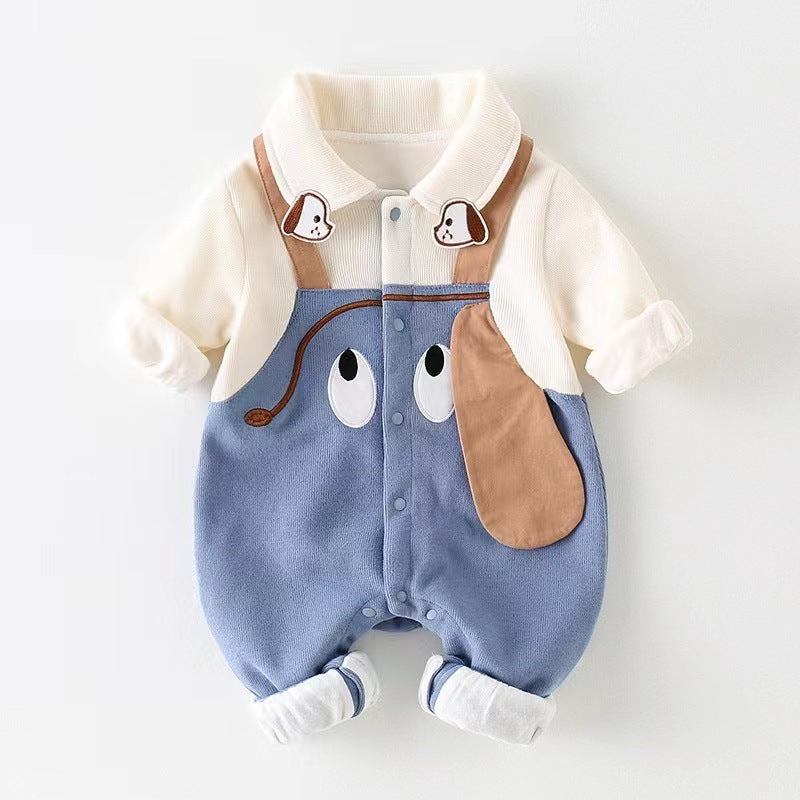 Baby Clothes  for Boys, Newborn Full-Bodied Romper Cute Baby Onesie