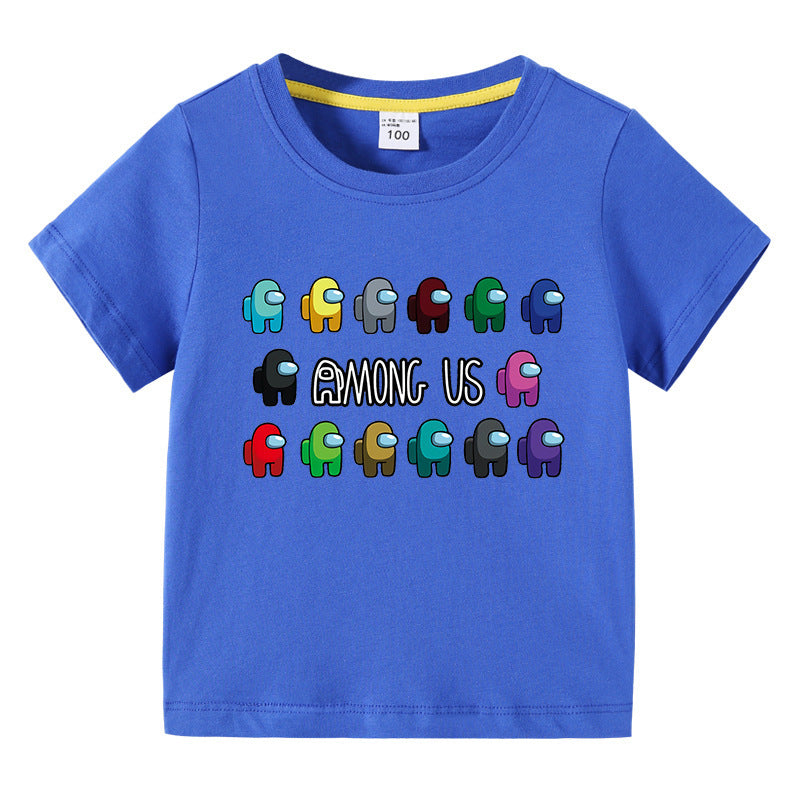 T-shirt Manches Courtes Enfant – Léger & Confortable pour l'Été