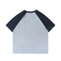 Flower graffiti shoulder length short sleeved shirt
