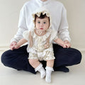 Baby Romper 100 Days Princess Cute Short Sleeve Bodysuit