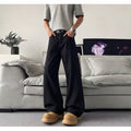 Wide Leg Denim Pants for Men