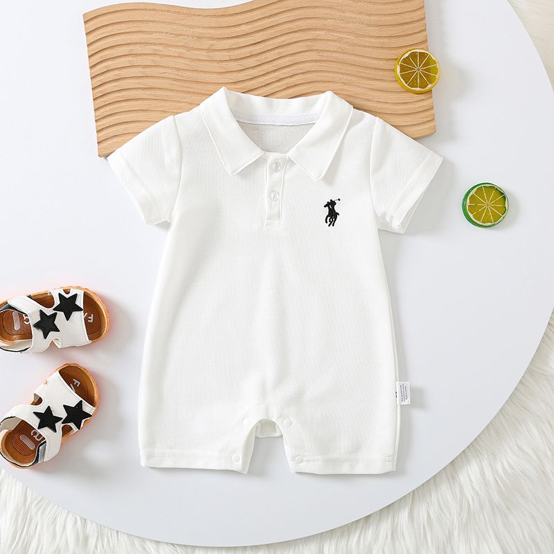Baby Boy Short Sleeve Onesie Lightweight Outing