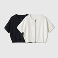 Simple round neck casual knitted top