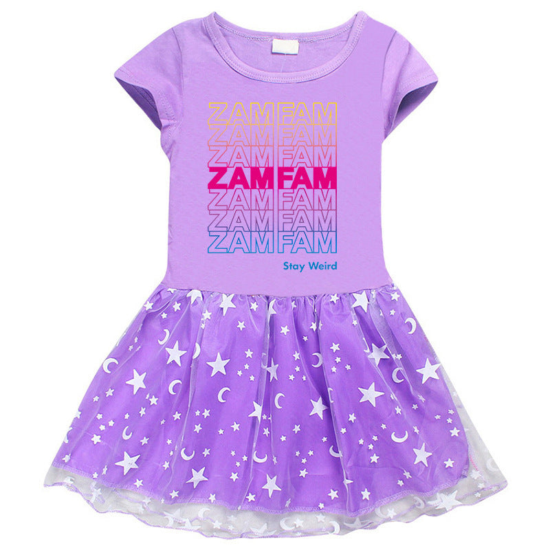 3D printed cotton dress for girls