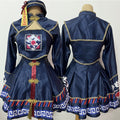 Halloween Anime Cute Female Zombie Costume Retro Stage Performance Clothing Ancient Costume Game Anime COS Playwear