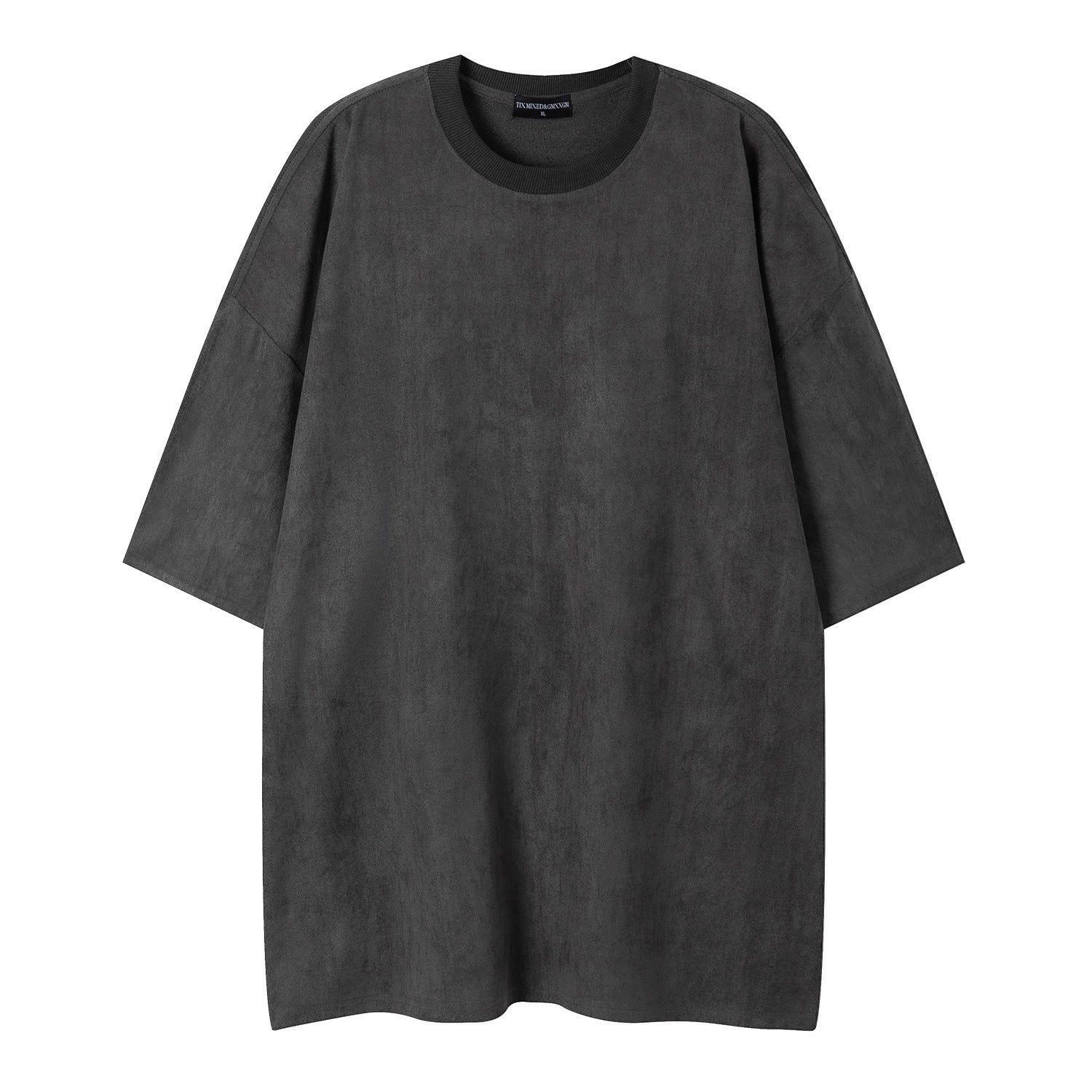 Basic minimalist plain version short sleeved shirt