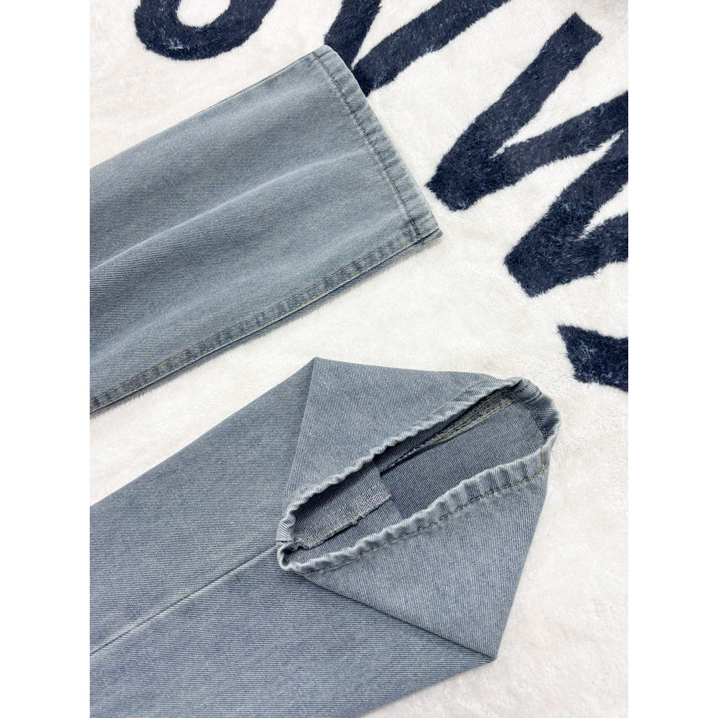 Denim Pants for Men, High-Street Vibe, Stretch Slim Fit, Tapered Straight Leg Pants