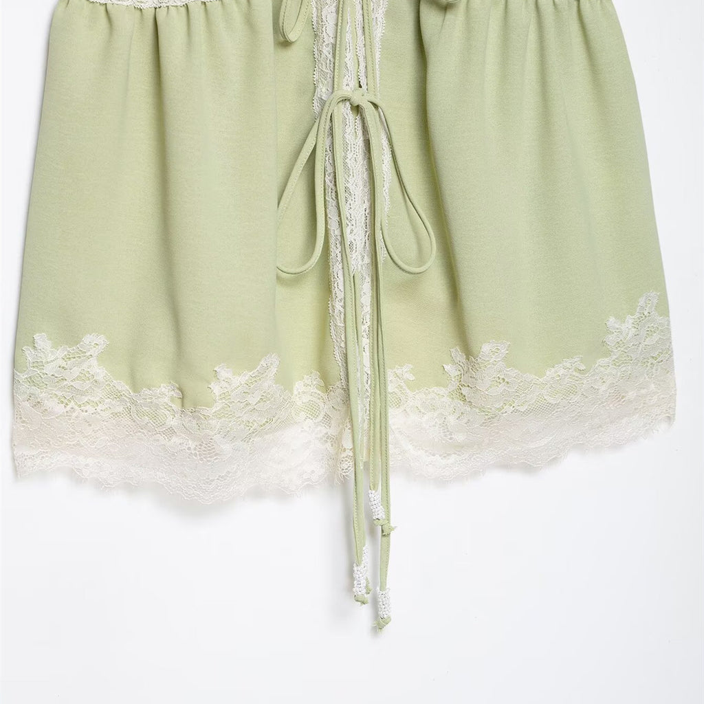 Hot girl lace lingerie style camisole top