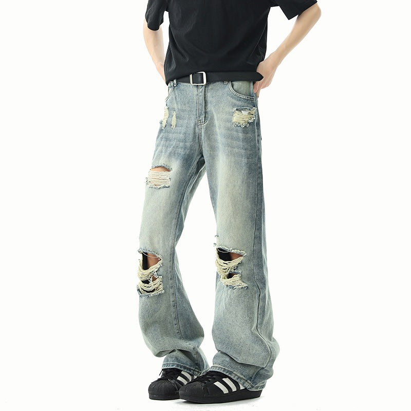 Loose Wide Leg Pants Cool Style Men's Pants Casual Pants
