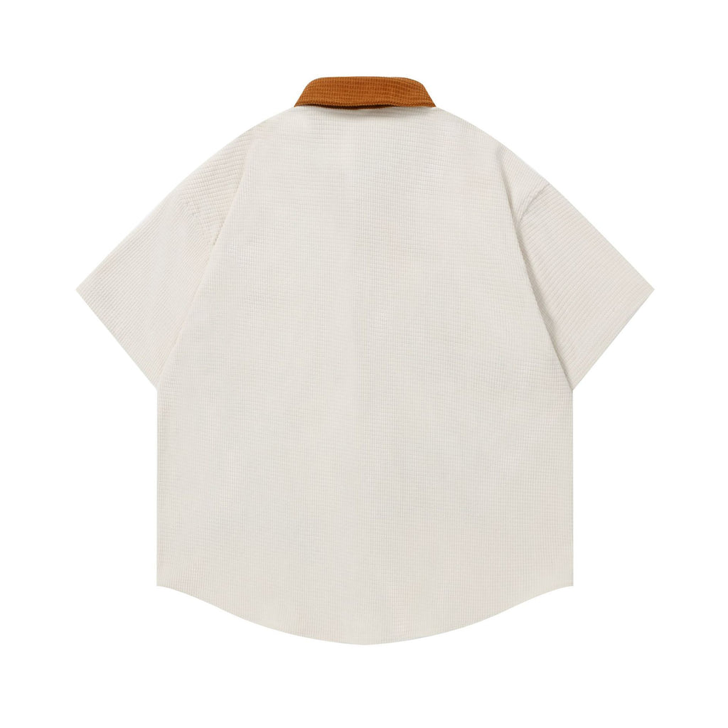 Embroidered shirt T-shirt