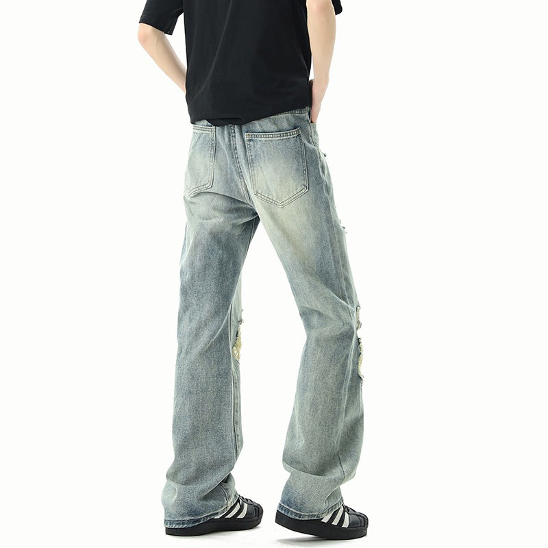 Loose Wide Leg Pants Cool Style Men's Pants Casual Pants
