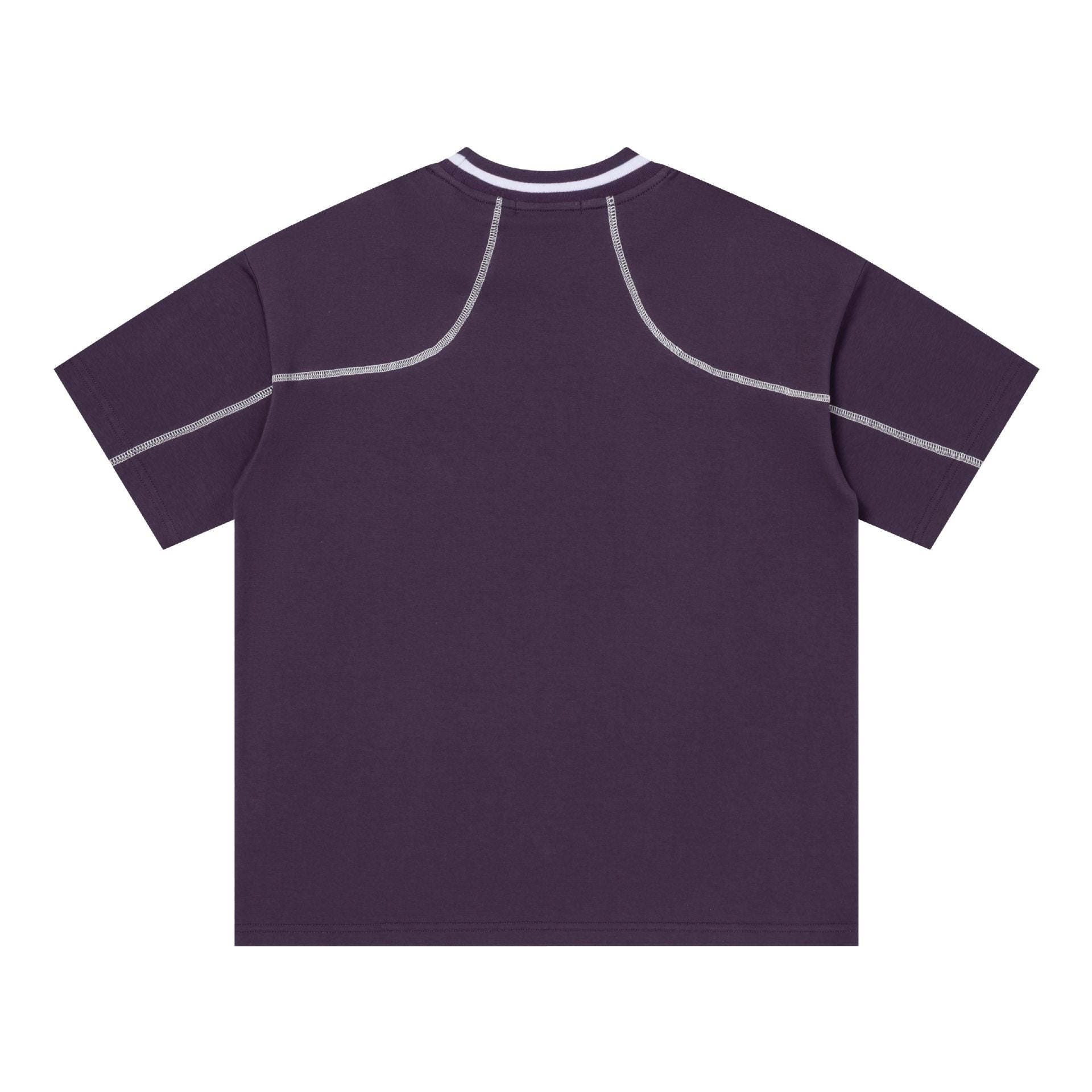 Letter printed short sleeved shirt
