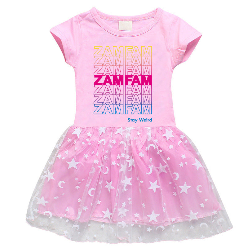 3D printed cotton dress for girls