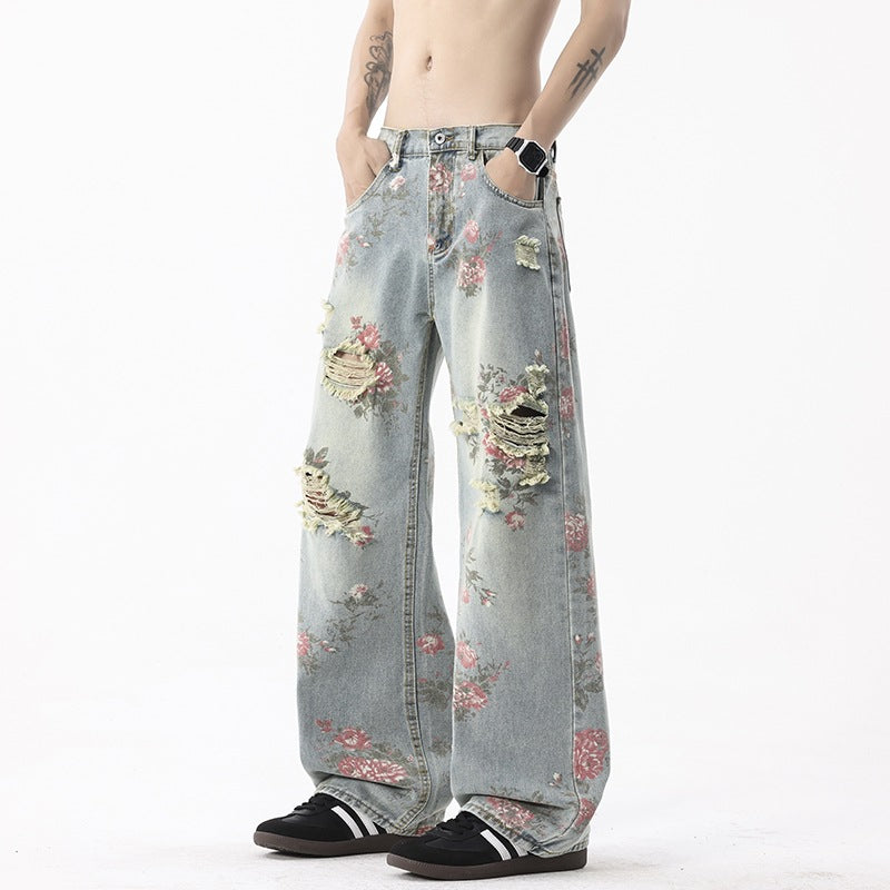 Oversized Pants Y2K Street Style Slimming Versatile Casual Men's Pants