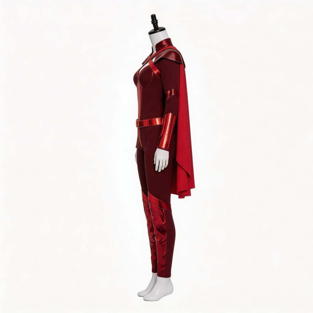 Black Cape Corps Crimson Countess Cosplay Costume Halloween Cosplay Crimson Countess