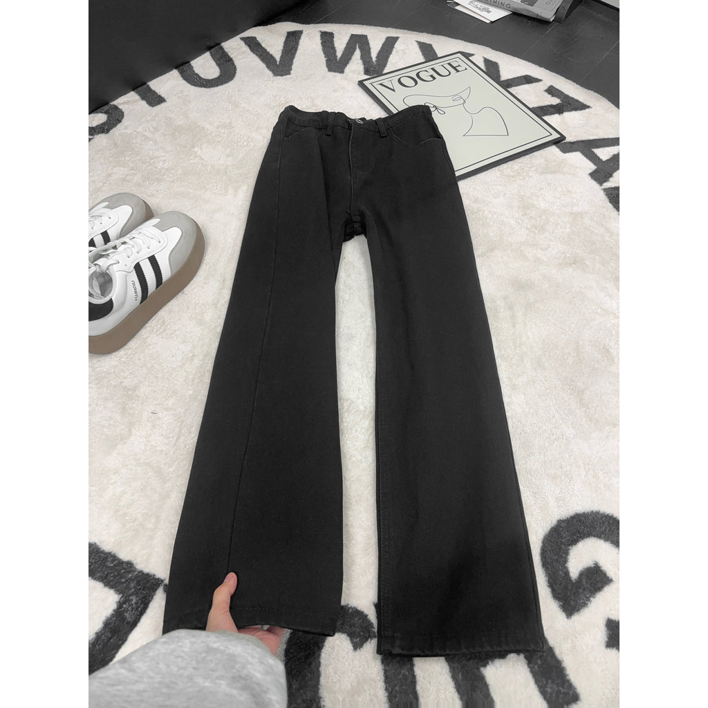 Denim Pants for Men, High-Street Vibe, Stretch Slim Fit, Tapered Straight Leg Pants