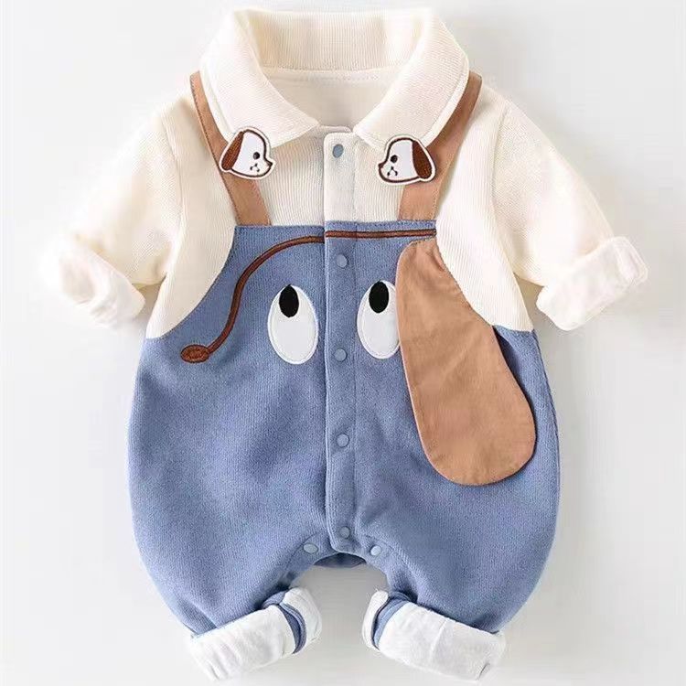 Baby Clothes  for Boys, Newborn Full-Bodied Romper Cute Baby Onesie