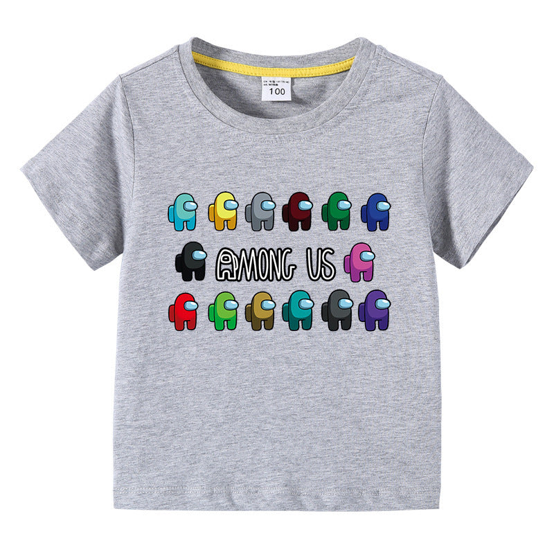 T-shirt Manches Courtes Enfant – Léger & Confortable pour l'Été