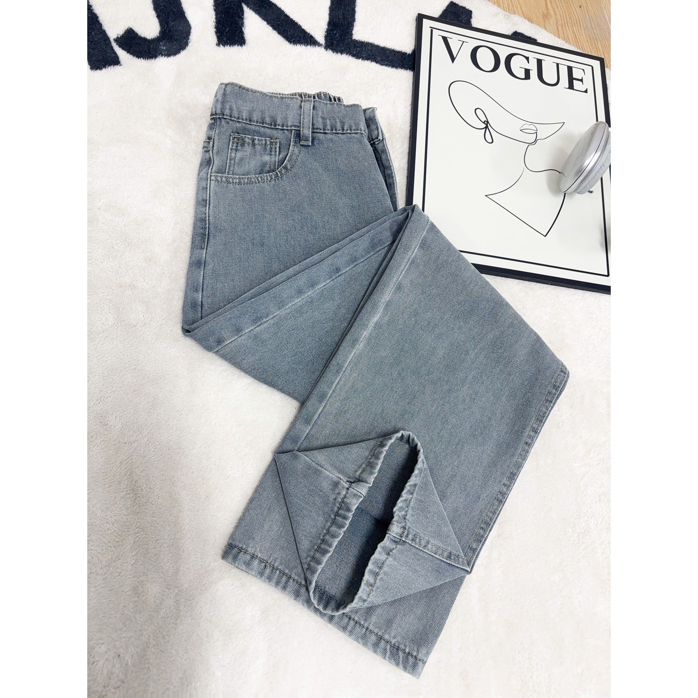 Denim Pants for Men, High-Street Vibe, Stretch Slim Fit, Tapered Straight Leg Pants
