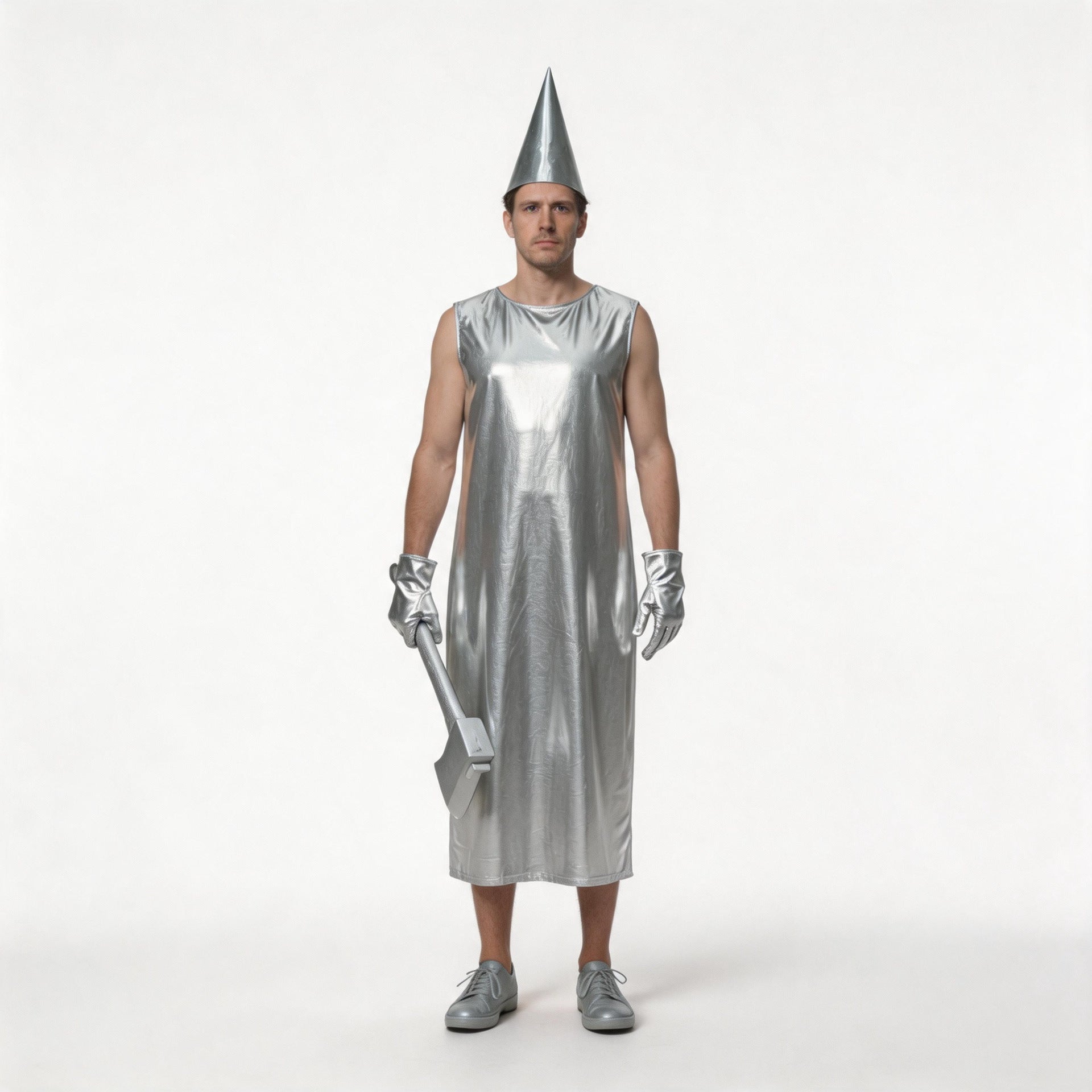 Alice in Wonderland Tin Man Cosplay Costume Halloween Role Play Stage Play Costume