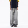 Gradient Ice Lightweight Drapey Loose Wide Leg Tapered Fit  Leg Pants