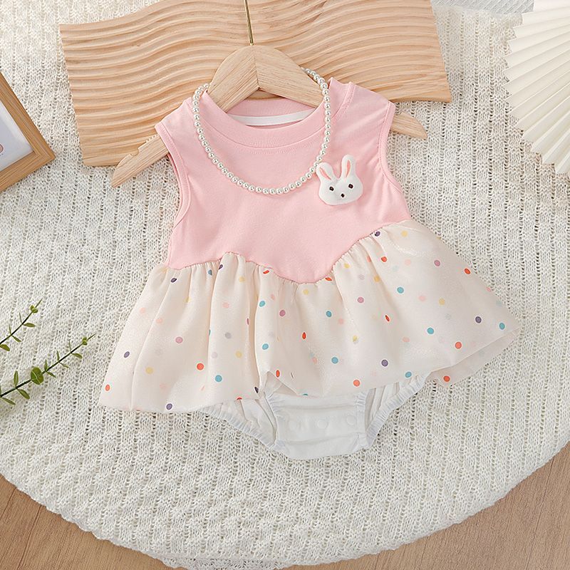 Baby Girl Stylish Romper Dress Infant Princess Dress