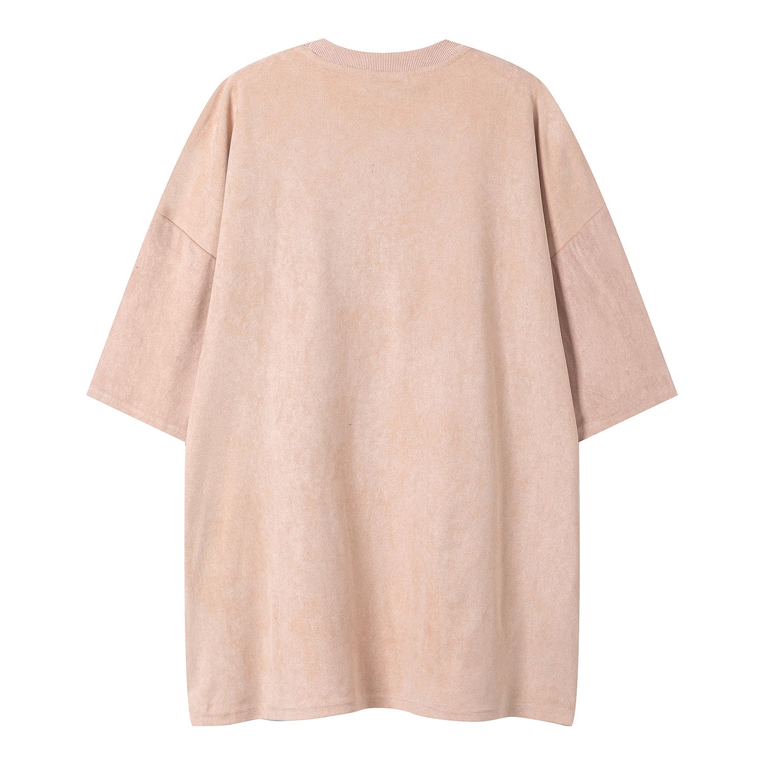 Basic minimalist plain version short sleeved shirt