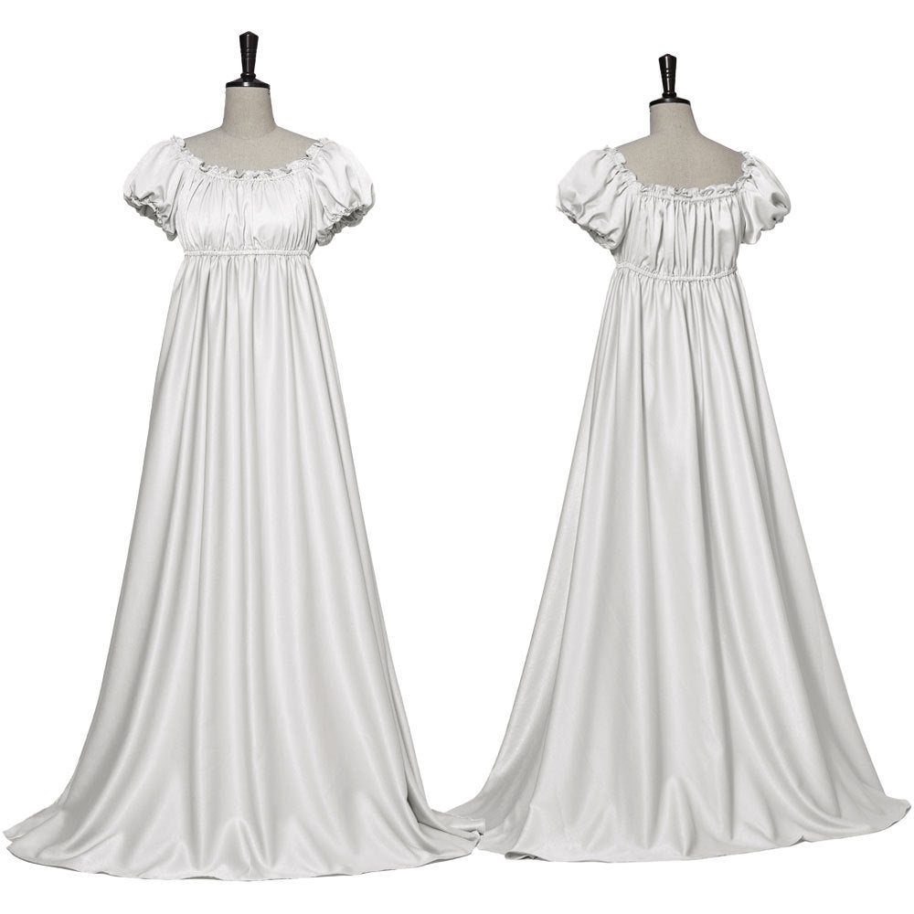 Bridgerton Dress Medieval Vintage Ball Gown Long Dress Cosplay Stage Performance Costume