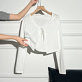 lightweight sheer long-sleeve sunscreen cardigan for women