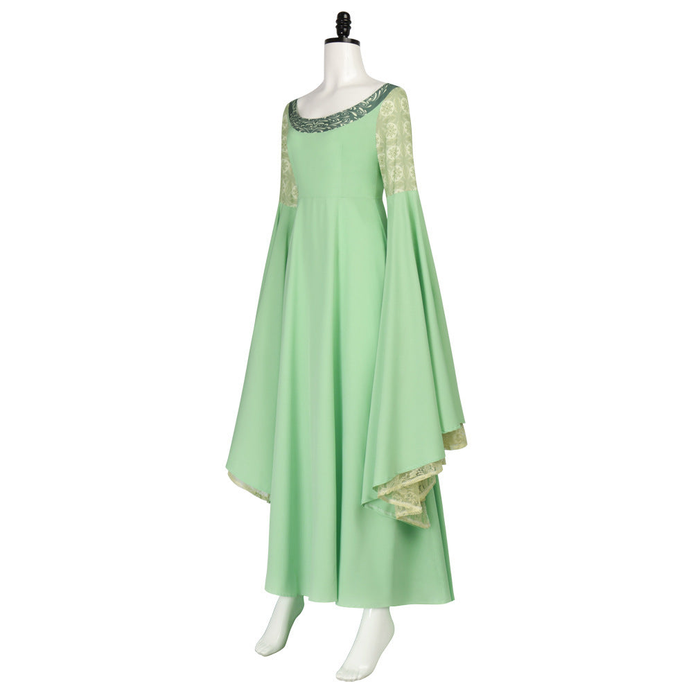 Lord of the Rings - Arwen Cosplay Costume Movie The Lord of the Rings Cosplay Role Play Women's Dress Halloween Performance