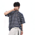 Henley Neck Short Sleeve T-Shirt Men