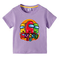 Children's summer short sleeved T-shirt