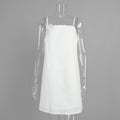 Sleeveless camisole short dress