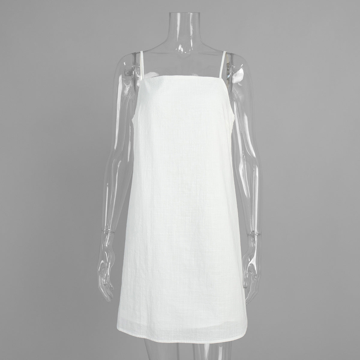 Sleeveless camisole short dress