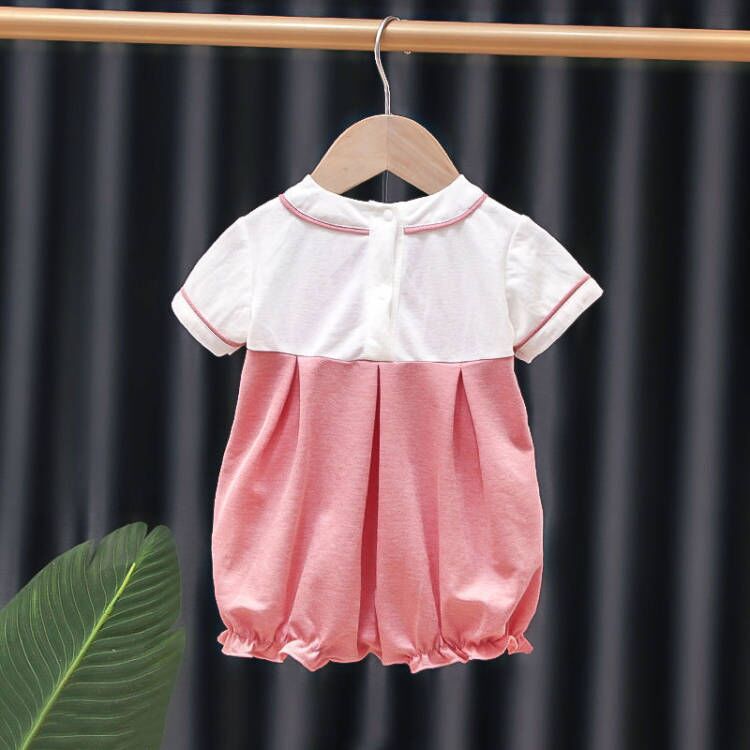 Baby Traditional Embroidered Short Sleeve