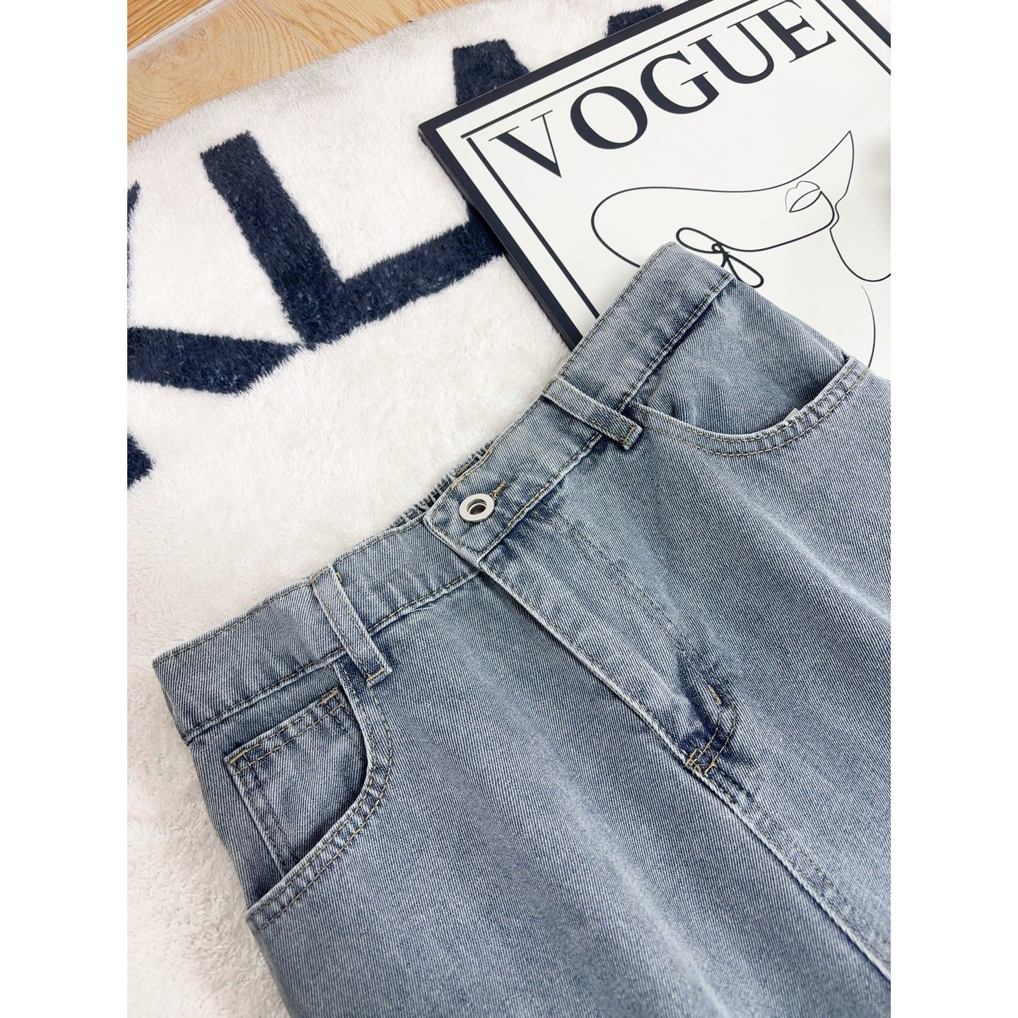 Denim Pants for Men, High-Street Vibe, Stretch Slim Fit, Tapered Straight Leg Pants