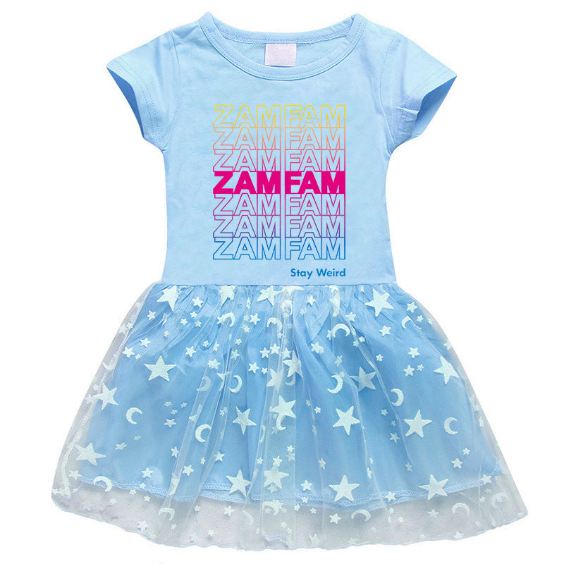 3D printed cotton dress for girls