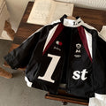 Children's racing jacket for spring and autumn styles