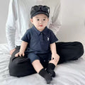 Baby Boy Short Sleeve Onesie Lightweight Outing