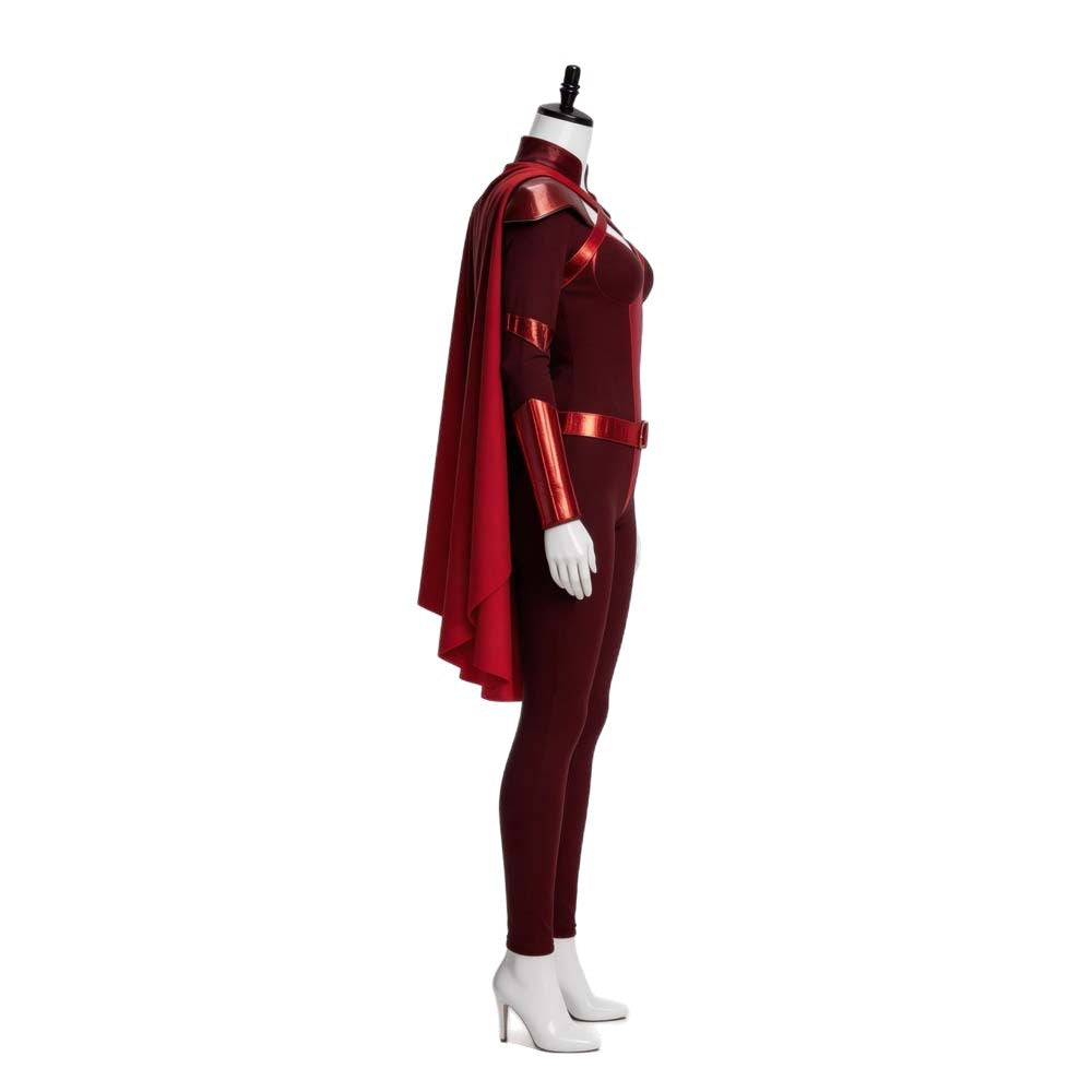 Black Cape Corps Crimson Countess Cosplay Costume Halloween Cosplay Crimson Countess