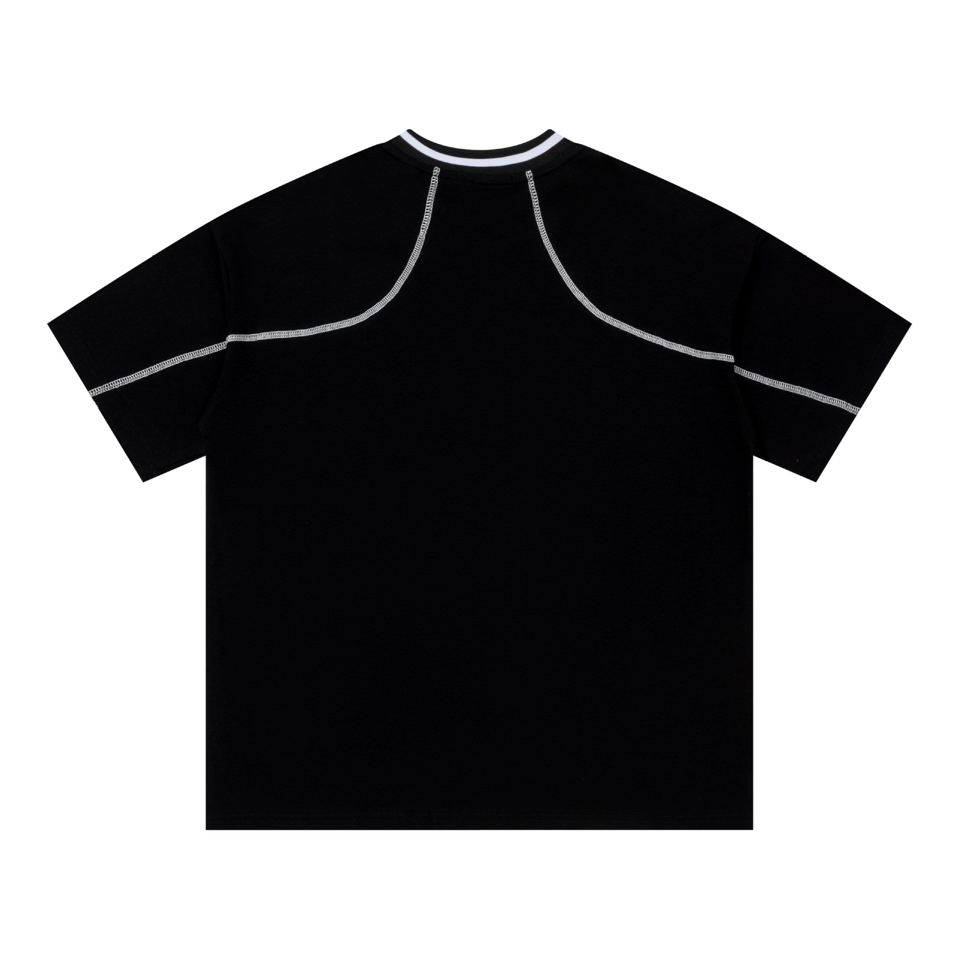 Letter printed short sleeved shirt