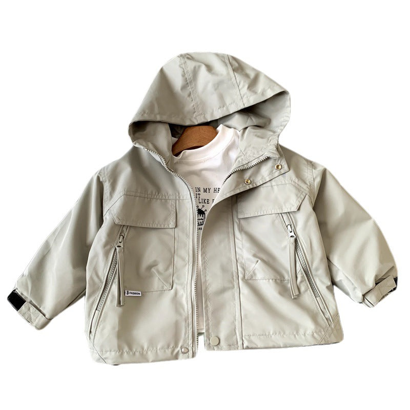 Outdoor windproof and waterproof children's versatile assault suit