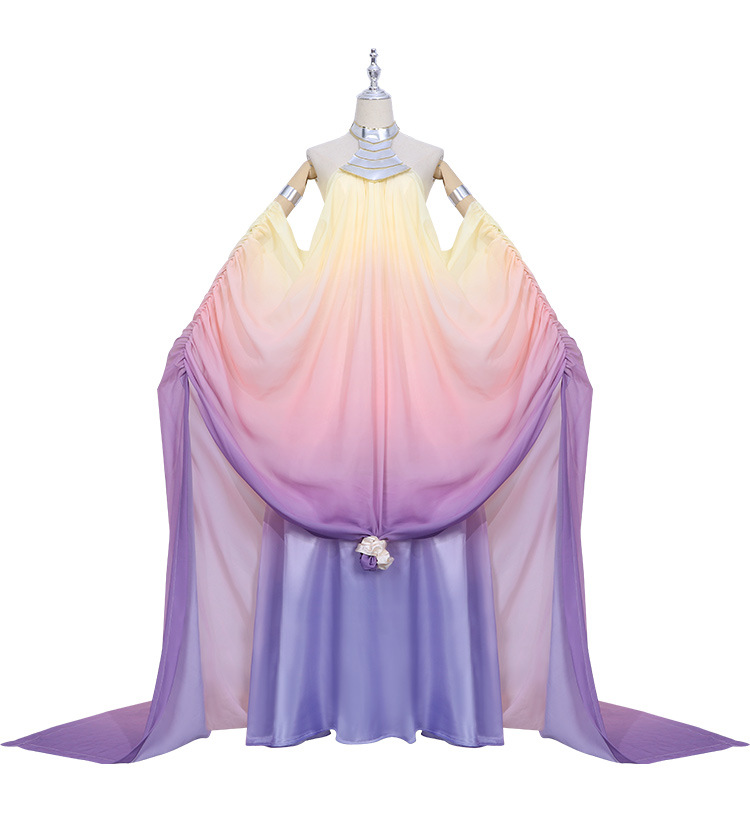 Princess Amidala Halloween Cosplay Costume Star Wars Queen Amidala Cosplay Role Play Costume