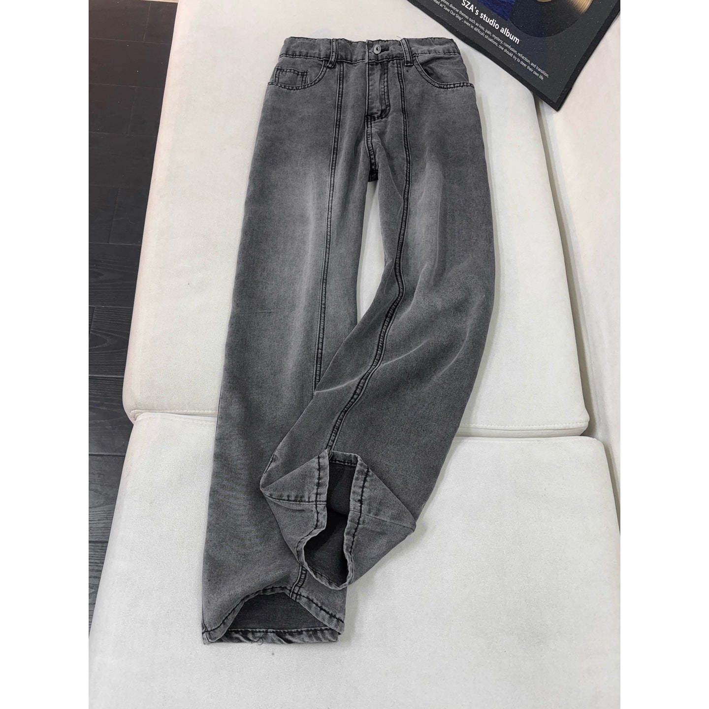 Lightweight Straight Leg Flowing Cool Touch Ice Silk Pants