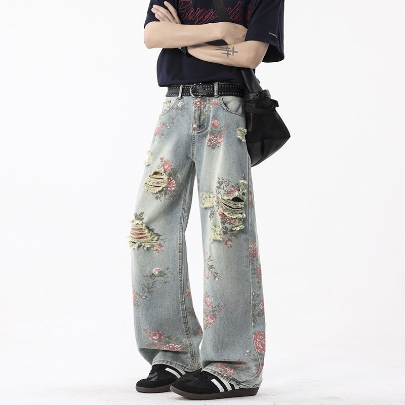 Oversized Pants Y2K Street Style Slimming Versatile Casual Men's Pants