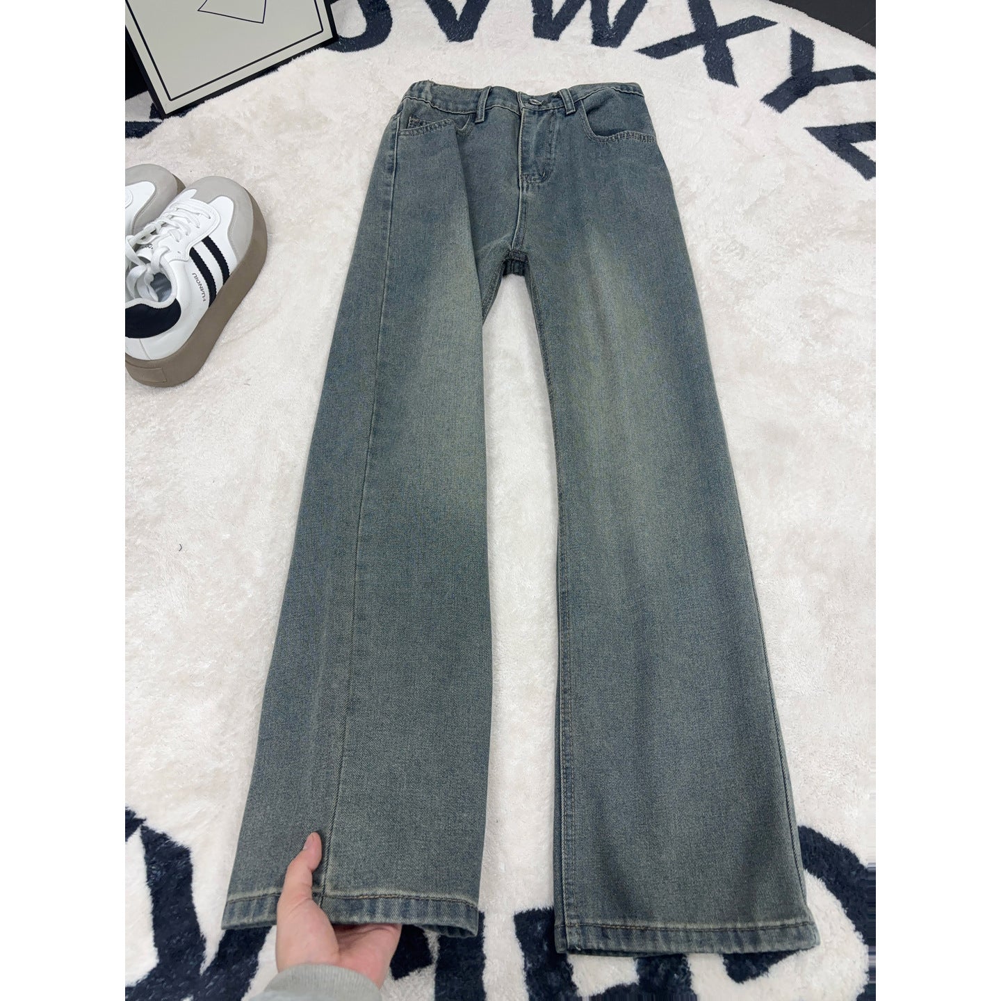Denim Pants for Men, High-Street Vibe, Stretch Slim Fit, Tapered Straight Leg Pants
