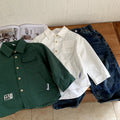 Versatile tops college style children's clothing