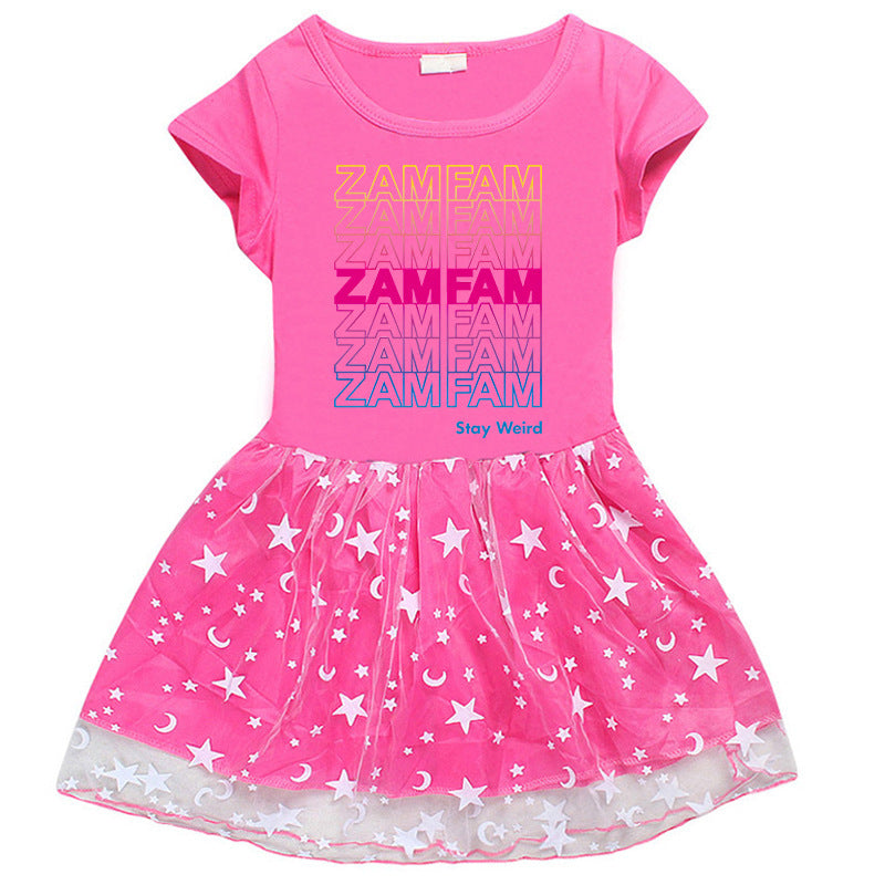3D printed cotton dress for girls